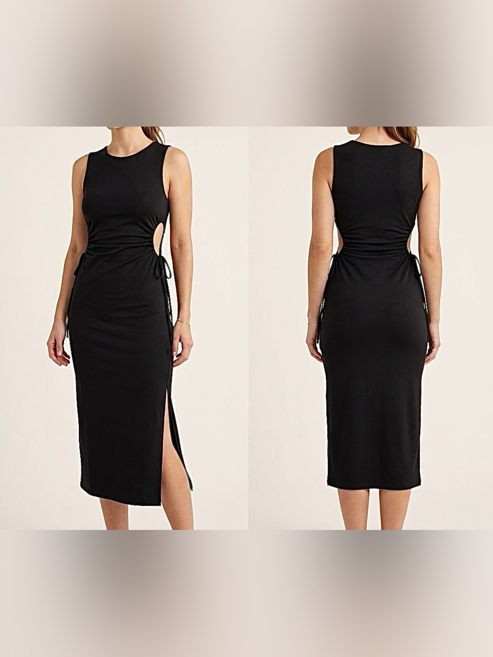 Black Midi Dress